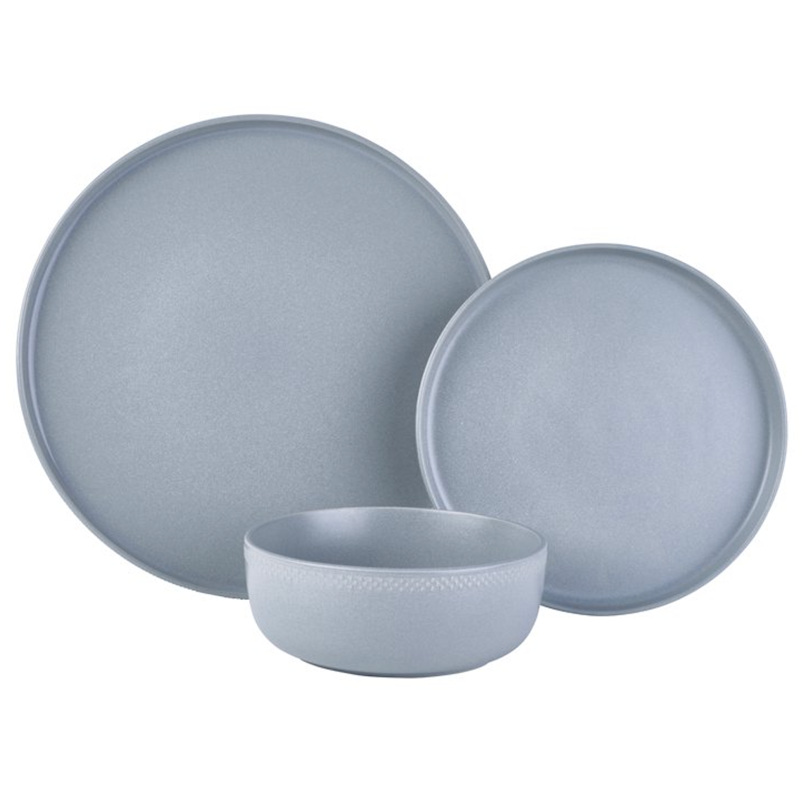 Beautiful Modern Dots 12 Piece Stoneware Dinnerware Set